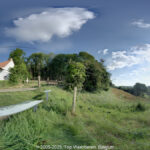 GPS: 50°47'34.0368" N 2°46'57.1764" E Altitude: 98,4 m -  -  -   -  -   -  -