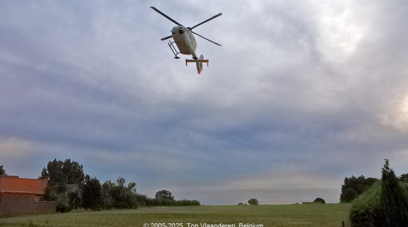 GPS: 50°46'55.9128" N 2°46'19.11" E Altitude: 109,7 m -  -  -   -  -   -  -
