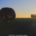 GPS: 50°47'34.764" N 2°46'57.054" E Altitude: 79,7 m -  -  -   -  -   -  -