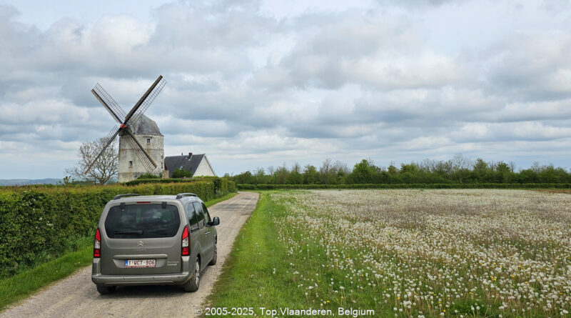 GPS: 50°45'41.2524" N 2°8'3.3648" E Altitude: 151,0 m -  -  -   -  -   -  -